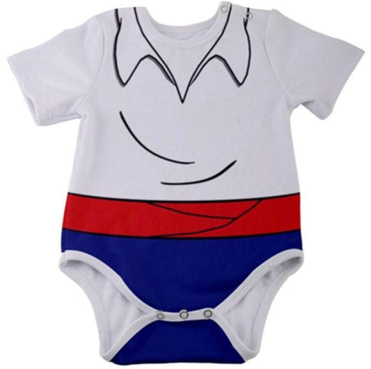 Prince Eric Inspired Baby Bodysuit