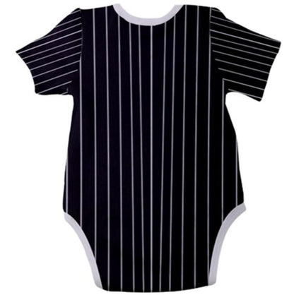 Jack Skellington Inspired Baby Bodysuit