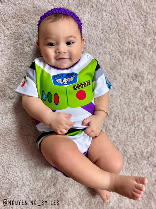 Buzz Lightyear Inspired Baby Bodysuit