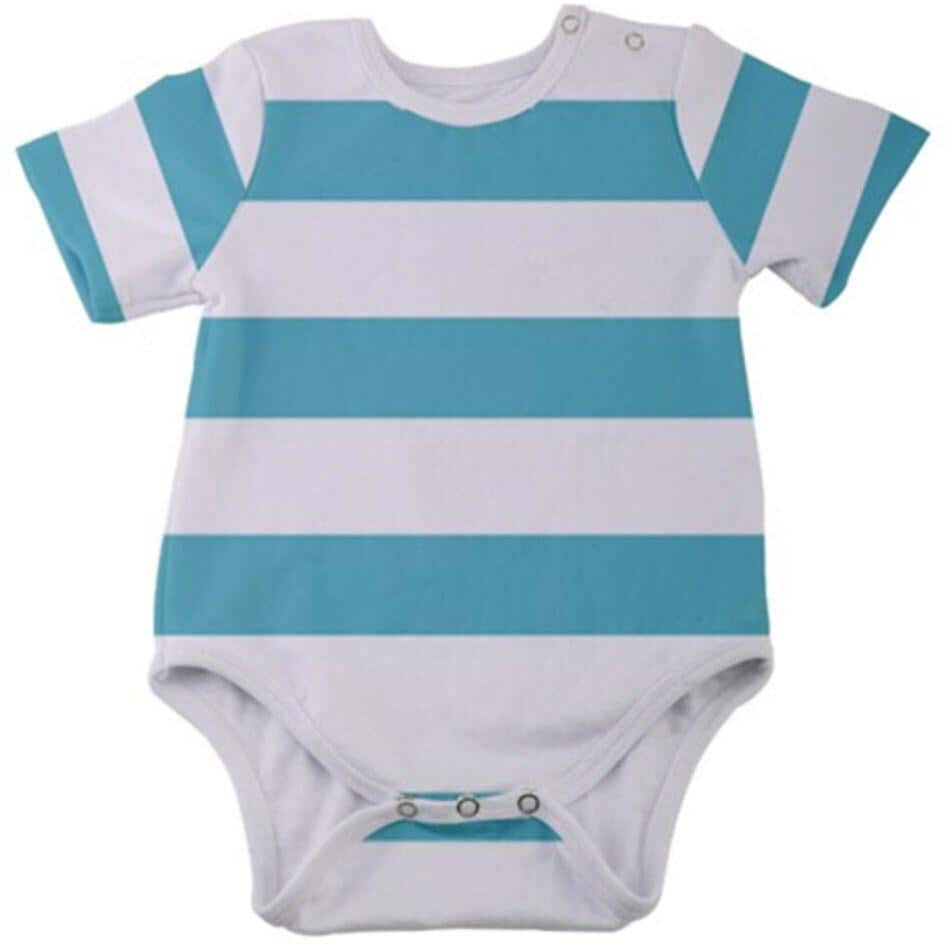 READY-to-SHIP [0-3M] Mr. Smee Peter Pan Inspired Baby Bodysuit