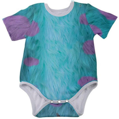 Sulley Inspired Baby Bodysuit