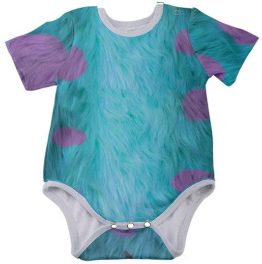 Sulley Inspired Baby Bodysuit
