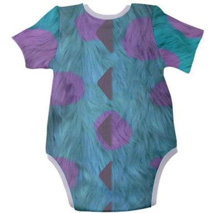 Sulley Inspired Baby Bodysuit
