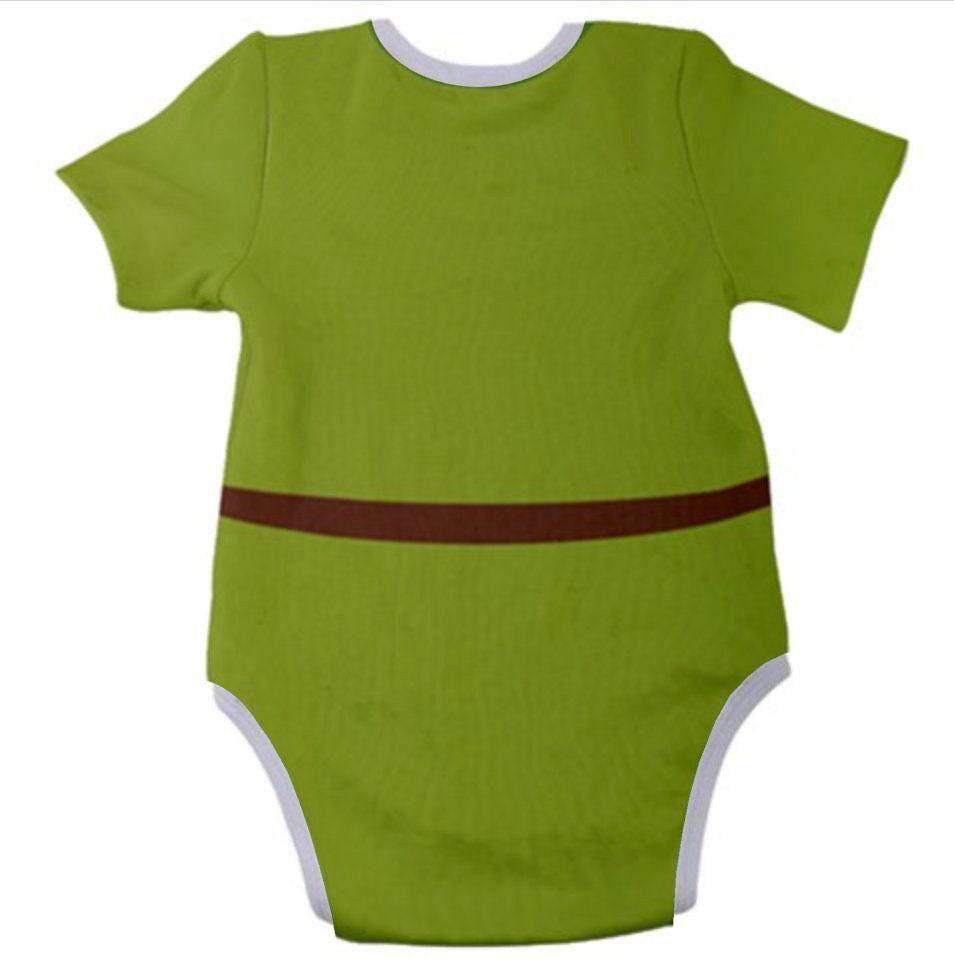 Peter Pan Inspired Baby Bodysuit