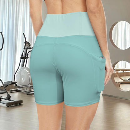 Women's Princess Jasmine Inspired Pocket Yoga Shorts