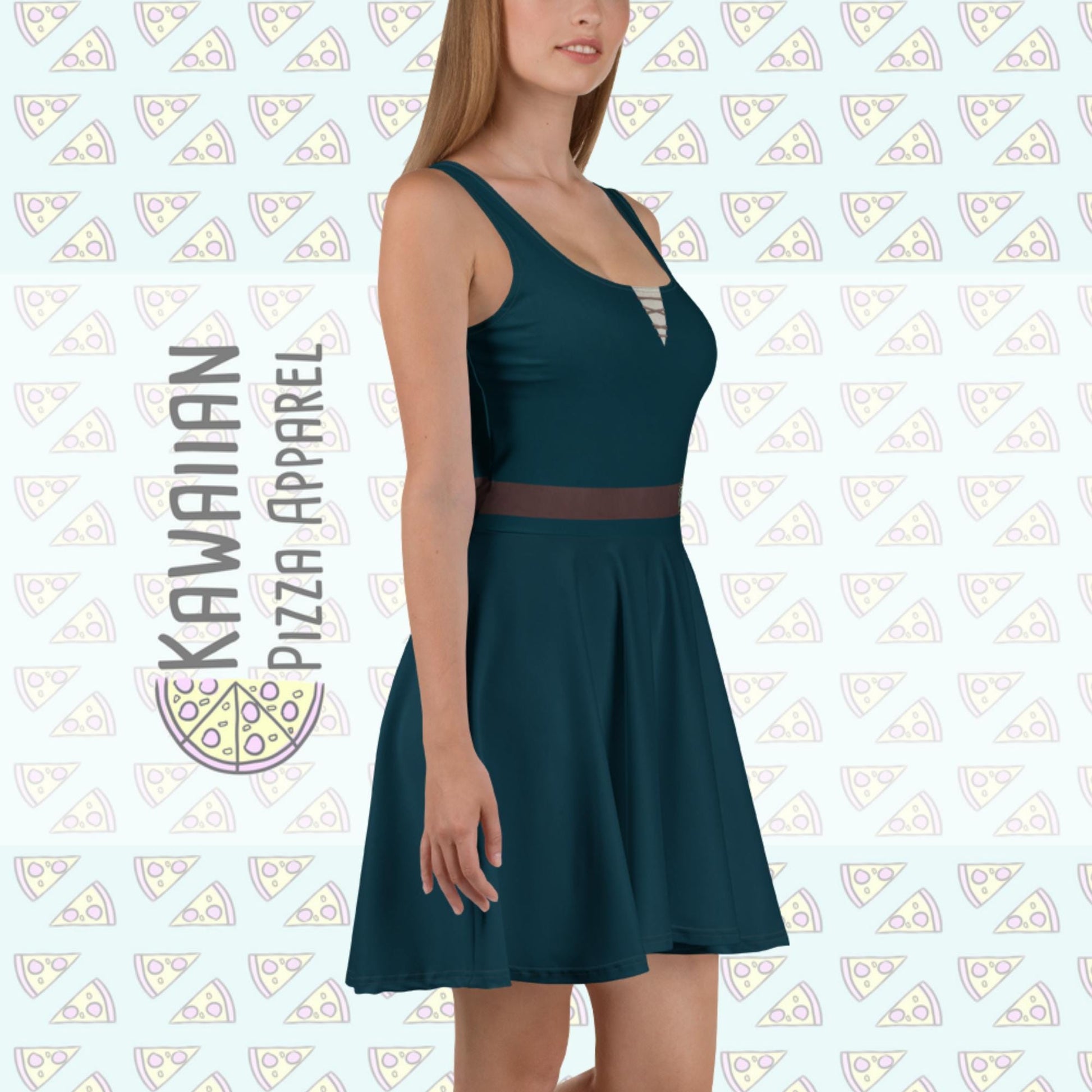 Women's Merida Inspired Skater Dress