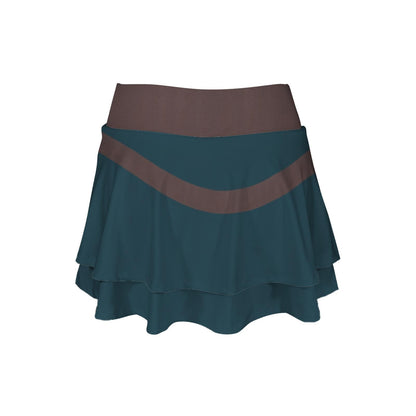 Merida Inspired Ruffle Sport Skirt