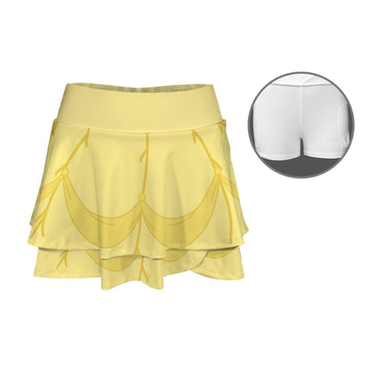 Belle Inspired Ruffle Sport Skirt