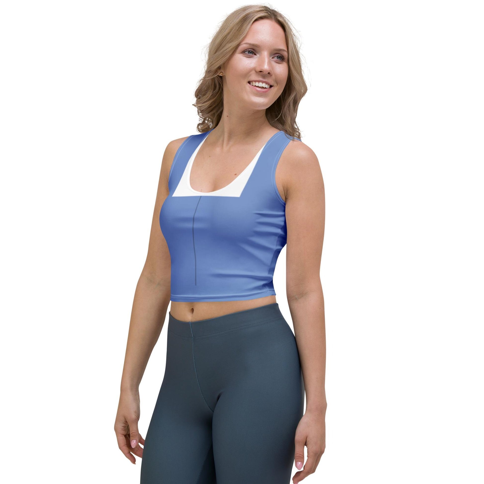 Women's Town Belle Inspired Crop Top