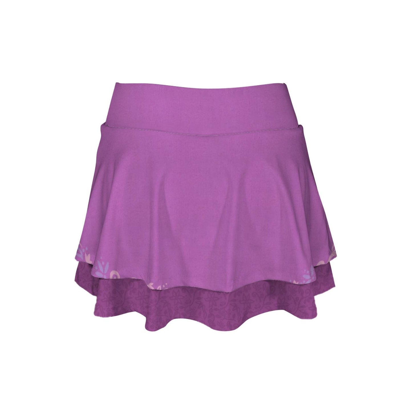 Rapunzel Inspired Ruffle Sport Skirt