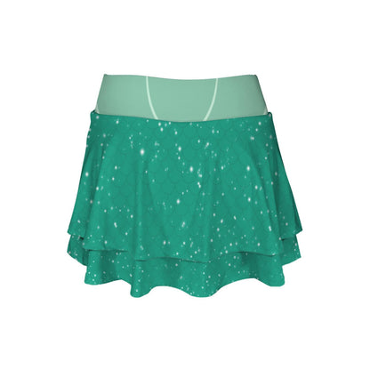 Ariel Inspired Ruffle Sport Skirt
