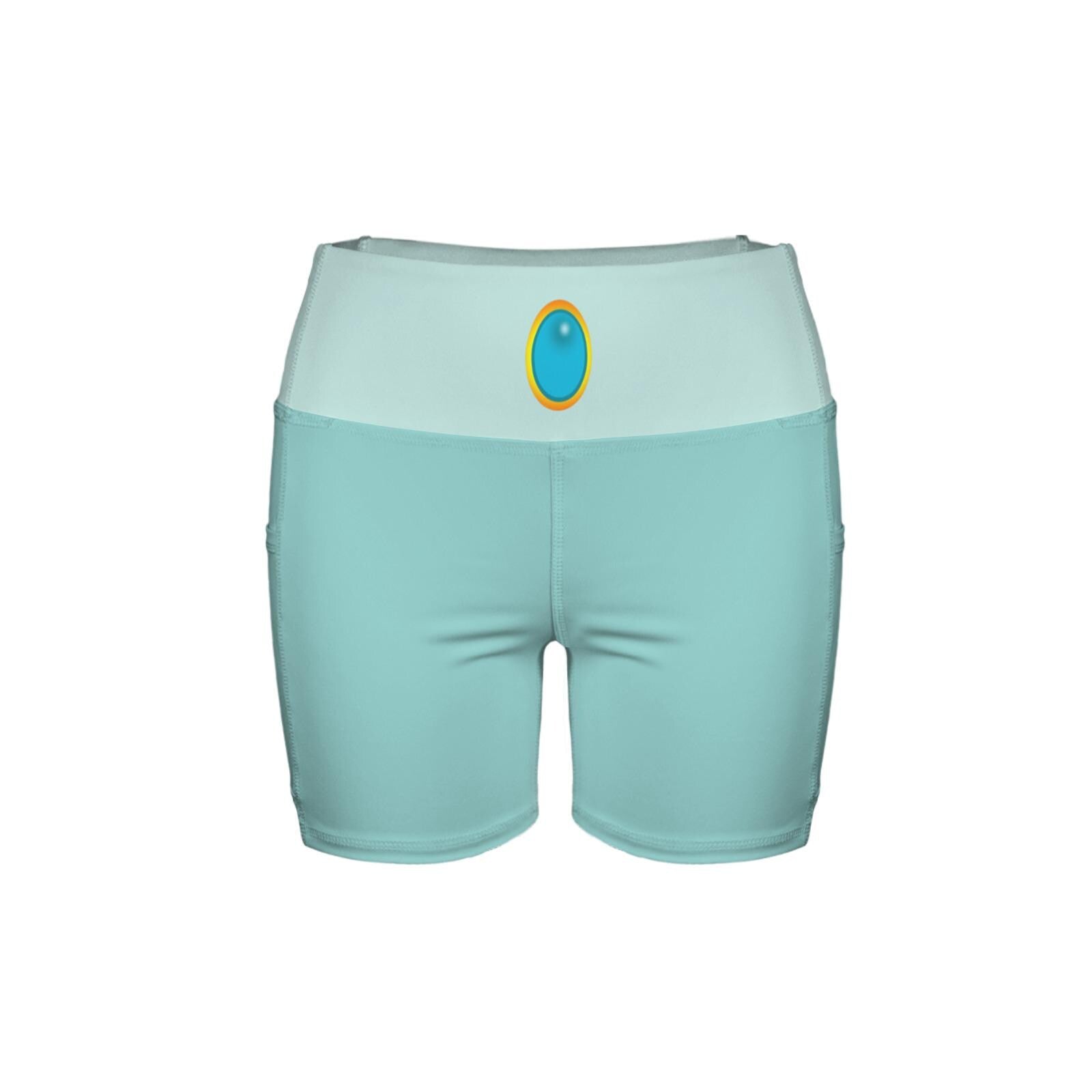 Women's Princess Jasmine Inspired Pocket Yoga Shorts