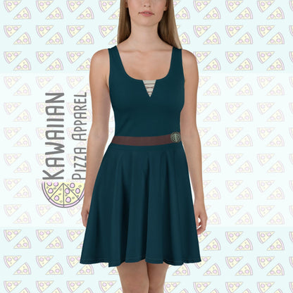 Women's Merida Inspired Skater Dress