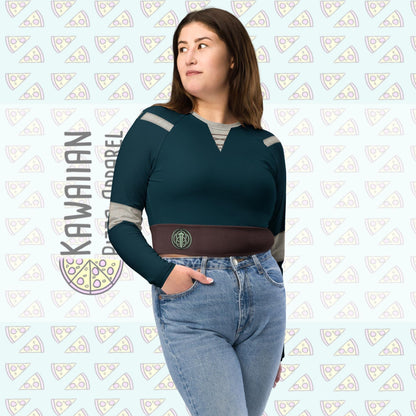 Women's Merida Inspired Recycled long-sleeve crop top