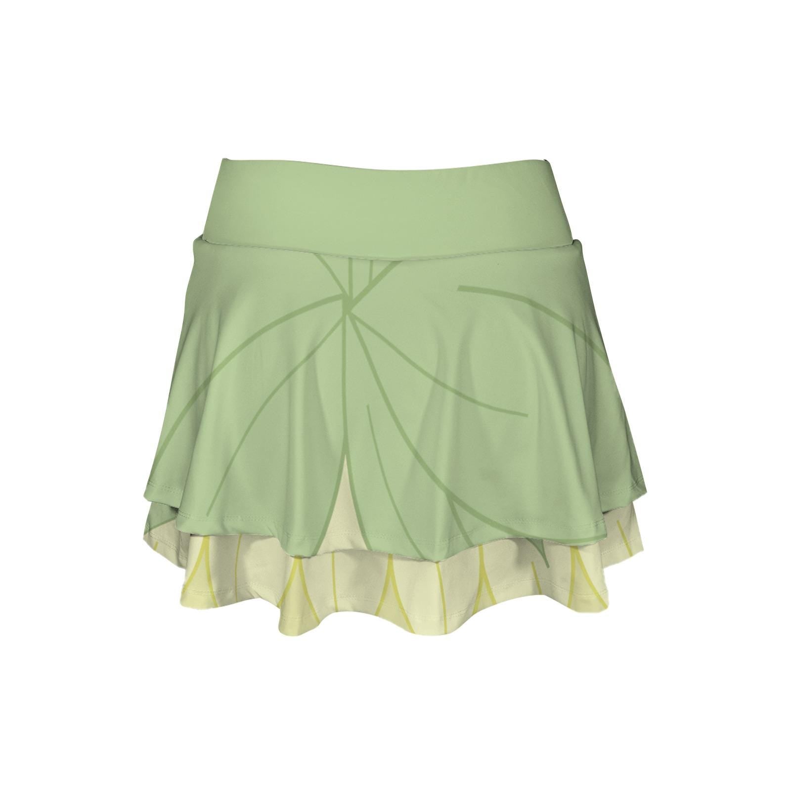 Tiana Inspired Ruffle Sport Skirt