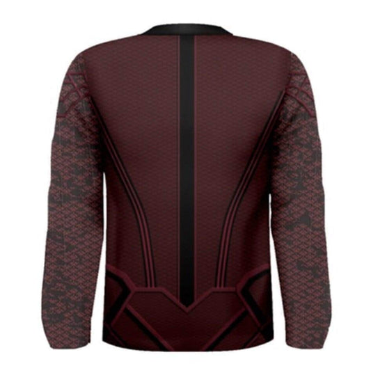 RTS [4X] Men's Scarlet Witch Inspired Long Sleeve Shirt