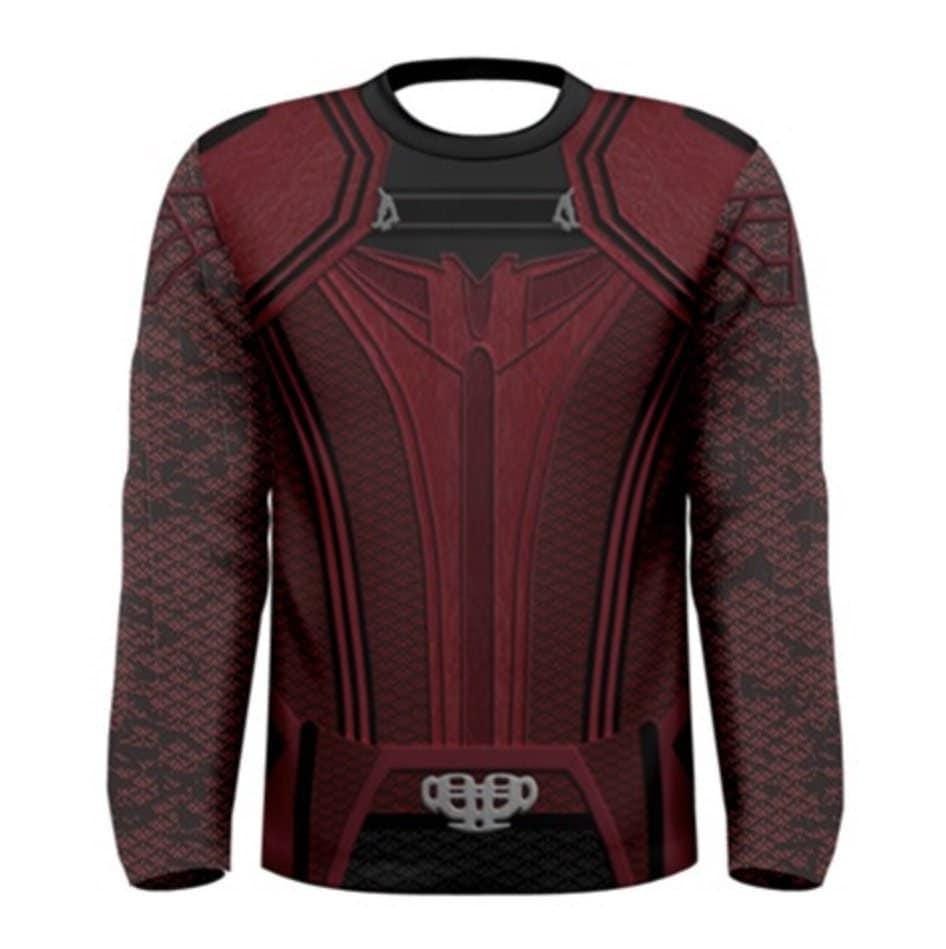 RTS [4X] Men's Scarlet Witch Inspired Long Sleeve Shirt