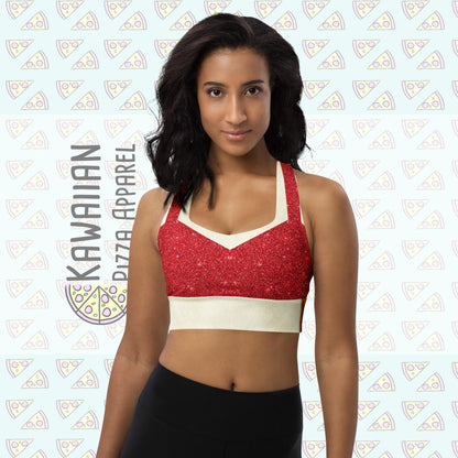 Gazelle Inspired Recycled Longline Sports Bra