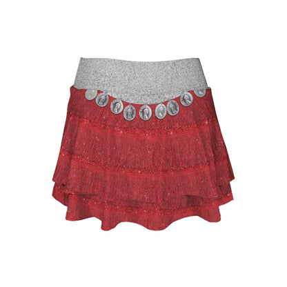 Gazelle Inspired Ruffle Sport Skirt
