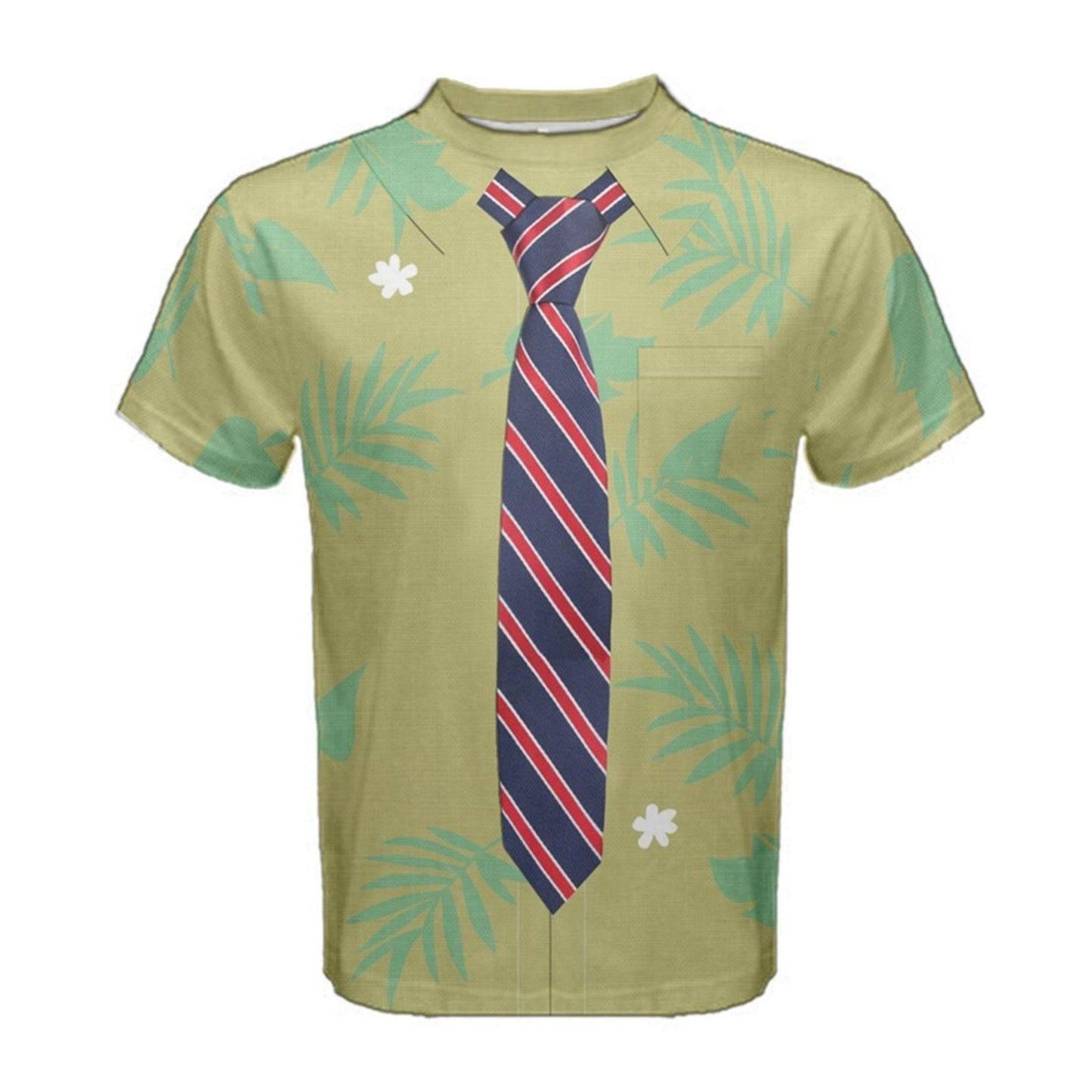 Men's Nick Wilde Inspired ATHLETIC Short Sleeve Shirt