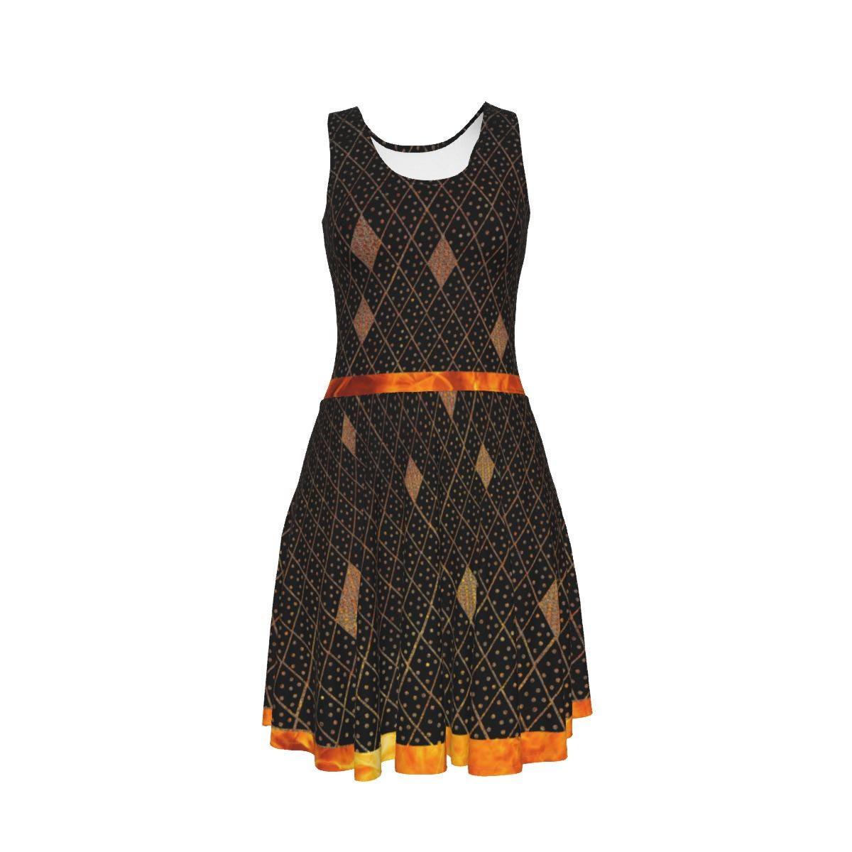 SAMPLE SALE [M] Women's Ember Inspired Skater Dress