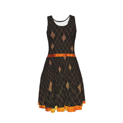 SAMPLE SALE [M] Women's Ember Inspired Skater Dress
