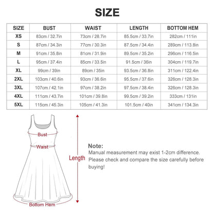 SAMPLE SALE [L] Women's Not So Scary Halloween Cast Member Inspired Skater Dress