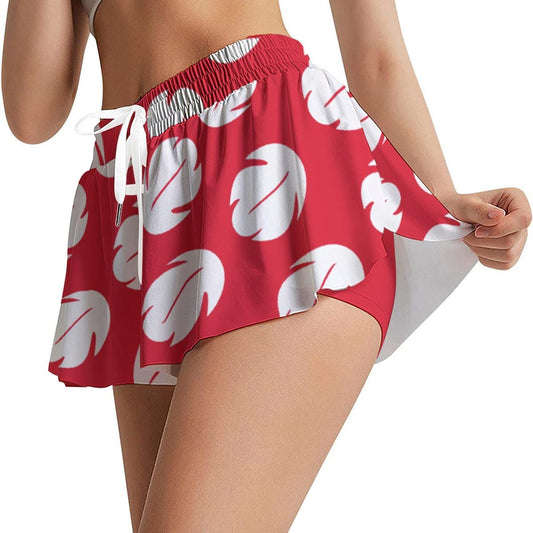 Lilo Inspired Inspired Ruffle Athletic Shorts