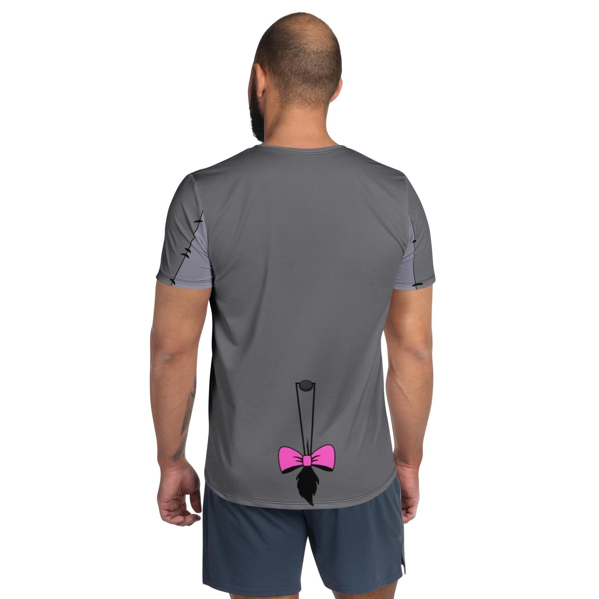 Men's Eeyore Inspired ATHLETIC Short Sleeve Shirt