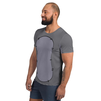 Men's Eeyore Inspired ATHLETIC Short Sleeve Shirt