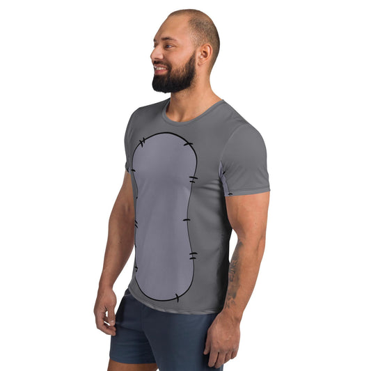Men's Eeyore Inspired ATHLETIC Short Sleeve Shirt