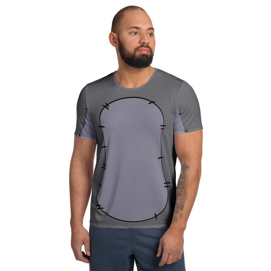 Men's Eeyore Inspired ATHLETIC Short Sleeve Shirt