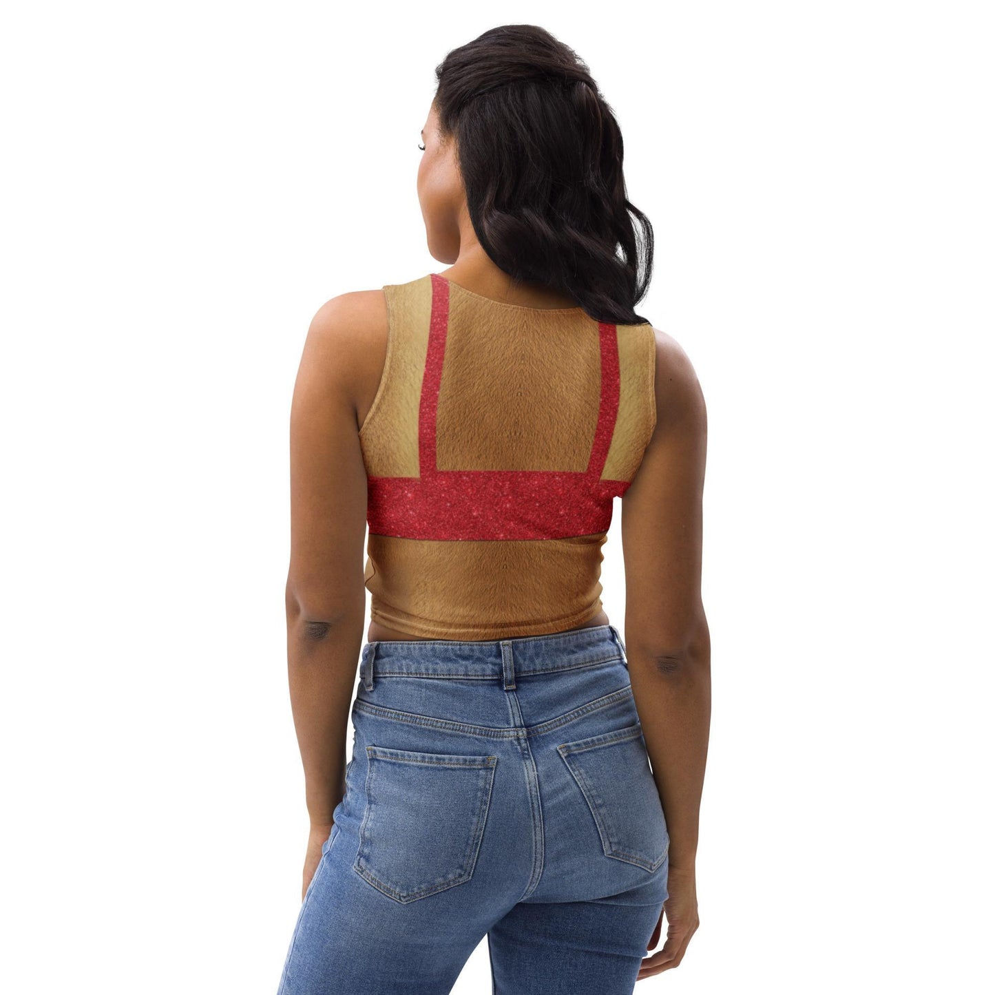 Gazelle Inspired Crop Top