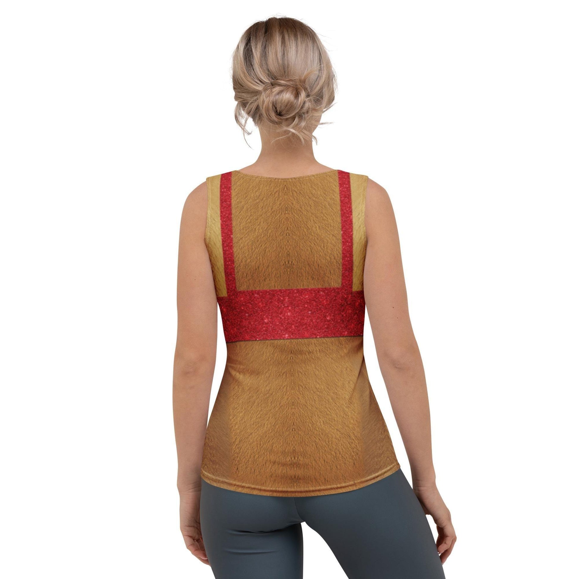Gazelle Inspired Sublimation Cut & Sew Tank Top