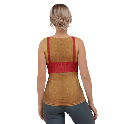 Gazelle Inspired Sublimation Cut & Sew Tank Top