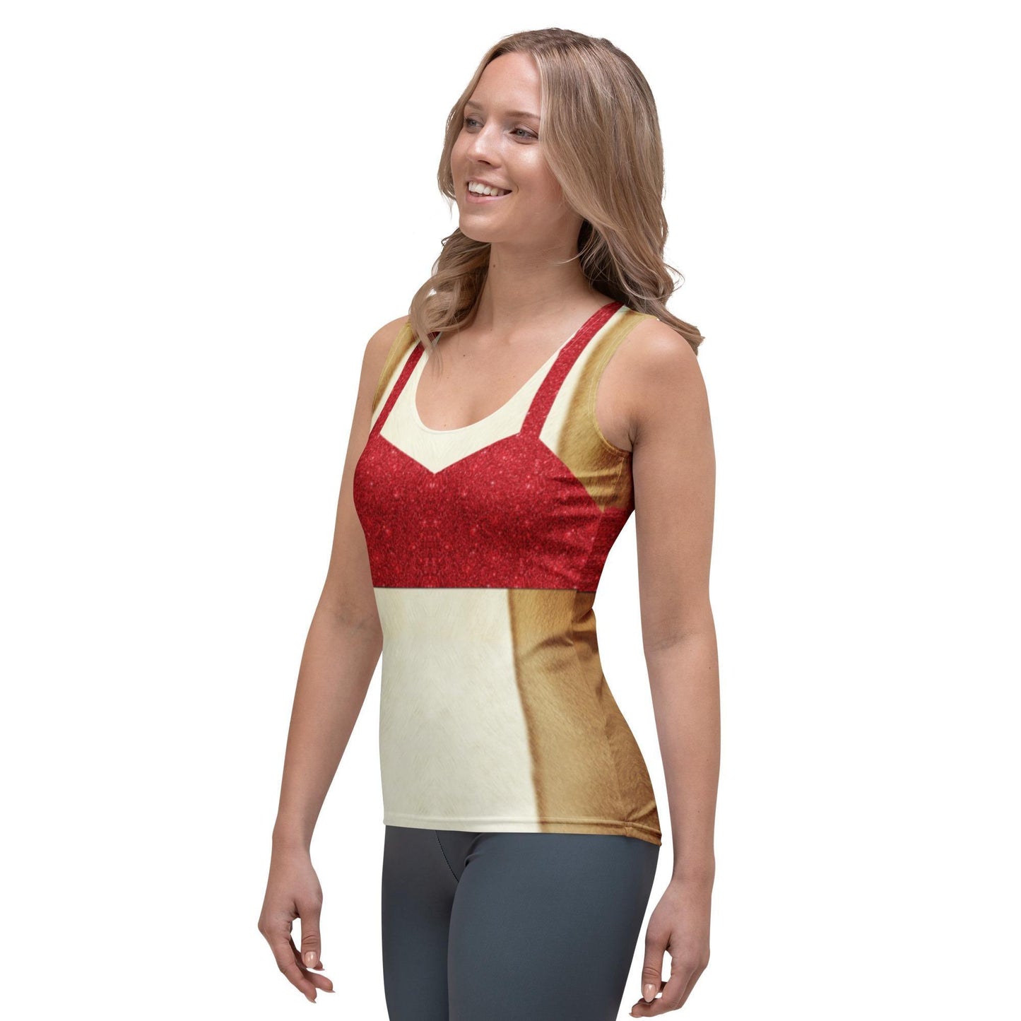 Gazelle Inspired Sublimation Cut & Sew Tank Top