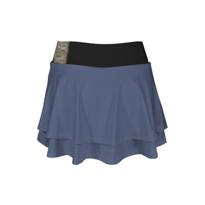Judy Inspired Ruffle Sport Skirt
