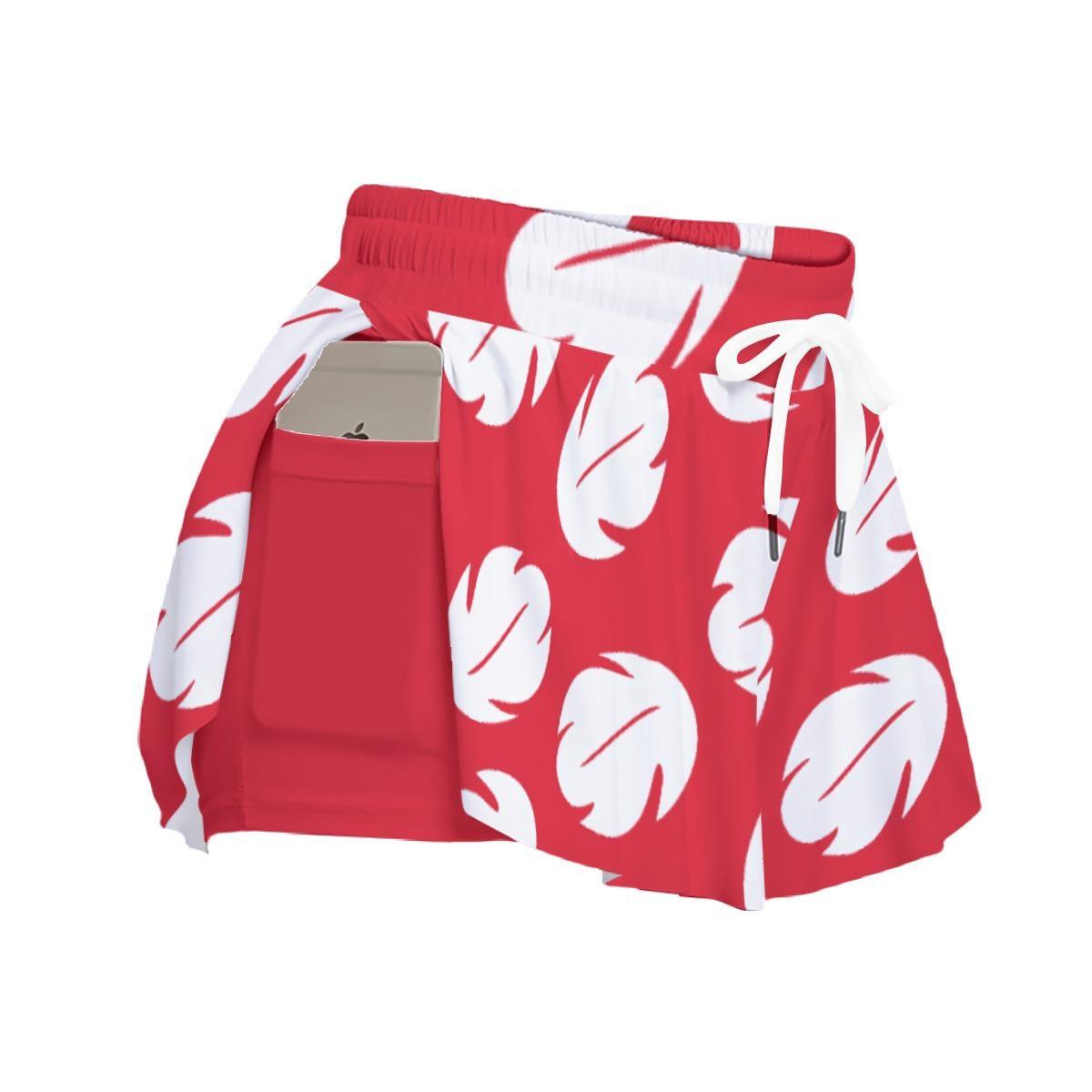Lilo Inspired Inspired Ruffle Athletic Shorts