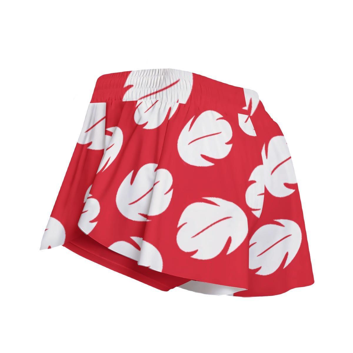 Lilo Inspired Inspired Ruffle Athletic Shorts