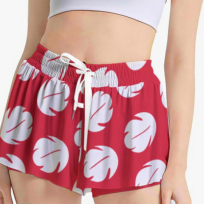 Lilo Inspired Inspired Ruffle Athletic Shorts