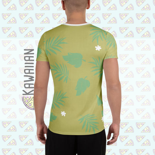 READY-to-SHIP [M] Men's Nick Wilde Inspired ATHLETIC Short Sleeve Shirt