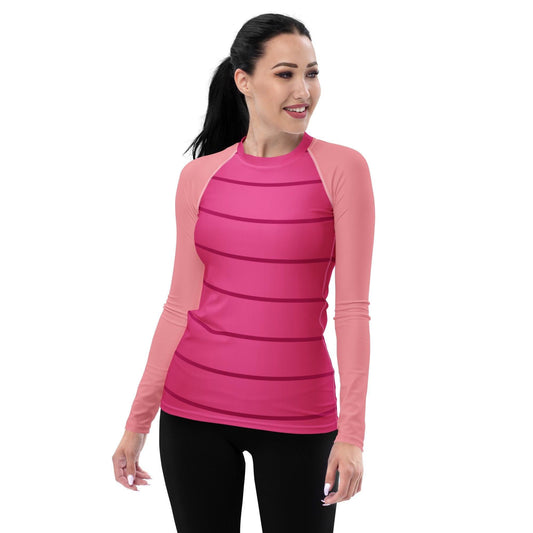 Women's Piglet Inspired Long Sleeve ATHLETIC Shirt