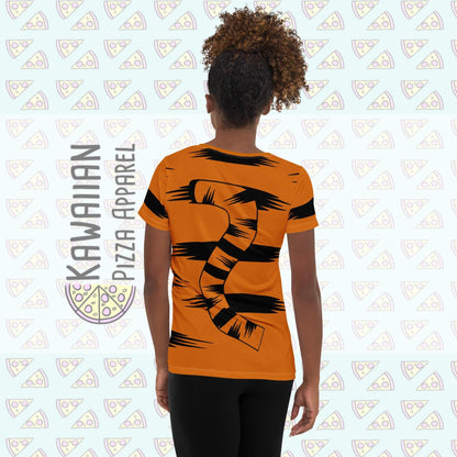 Women's Tigger Inspired ATHLETIC Short Sleeve Shirt