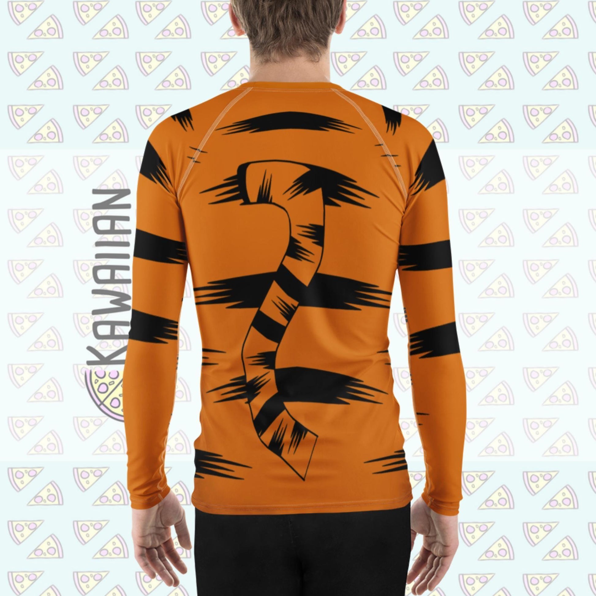 Men's Tigger Inspired ATHLETIC Long Sleeve