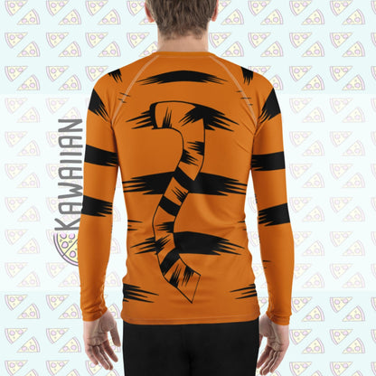 Men's Tigger Inspired ATHLETIC Long Sleeve
