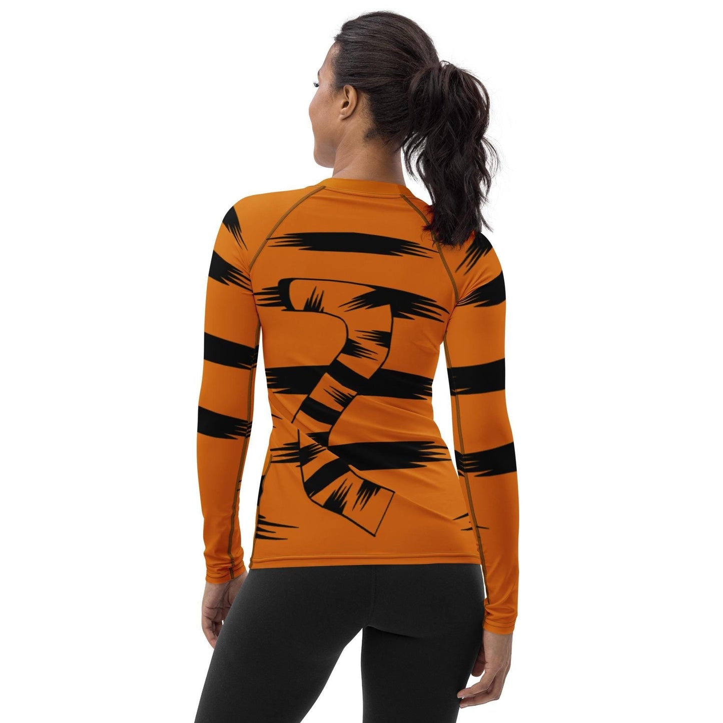 Women's Tigger Inspired Long Sleeve ATHLETIC Shirt