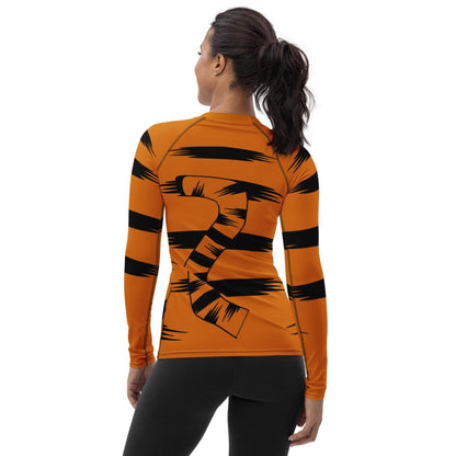 Women's Tigger Inspired Long Sleeve ATHLETIC Shirt
