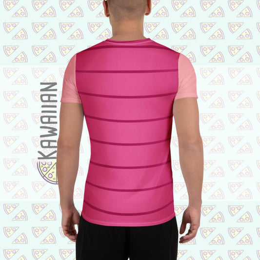 Men's Piglet Inspired ATHLETIC Short Sleeve Shirt