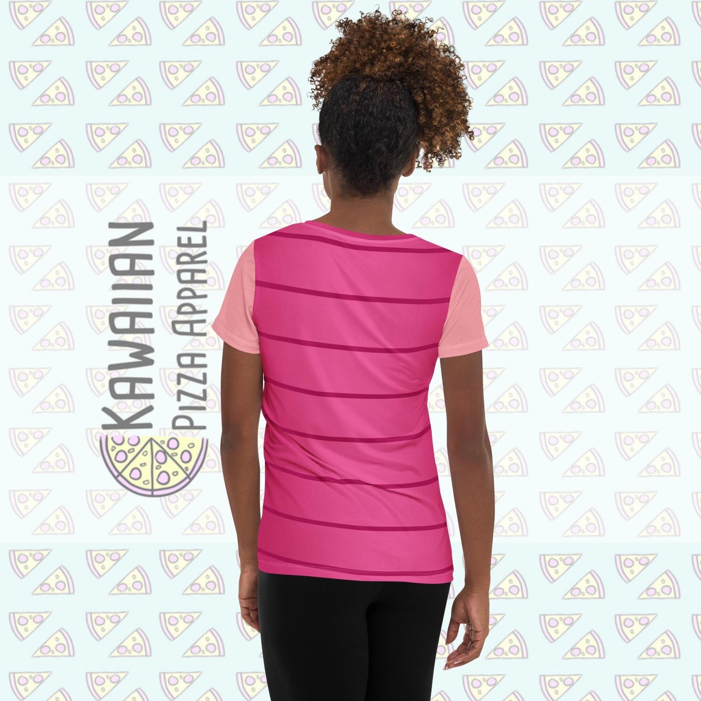 Women's Piglet Inspired ATHLETIC Short Sleeve Shirt