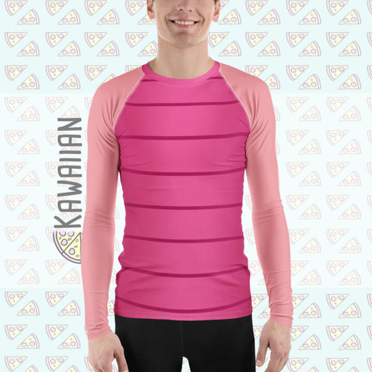 Men's Piglet Inspired ATHLETIC Long Sleeve